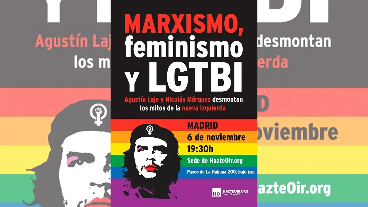 Conferencia 'Marxismo, feminismo y LGTBI' con Agustín Laje y Nicolás Márquez