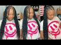 Flip Over Bohemian Fulani Braids Tutorial