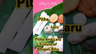 Bihu Celebration With Laru And Pitha Bihu Bhogalibihu Maghbihu Assam Festival Food India 