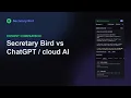 Secretary Bird vs ChatGPT Keep Client Data Confidential