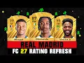 FIFA 27 REAL MADRID PLAYER RATINGS IN FC 27 ft Mbappe Vinicius Jr Diomande