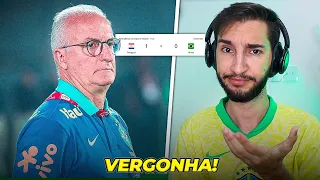 Brasil 0 x 1 Paraguai - SELEÇÃO BRASILEIRA DO DORIVAL PERDERIA PRO VASCO!