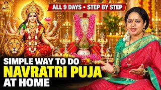 How to Do Navratri Puja at Home | Step-by-Step Guide for All 9 Days