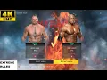WWE 2K22 Gameplay Walkthrough BROCK LESNAR VS BOBBY LASHLEY - EXTREME RULES BLOOD MATCH 4K 60FPS