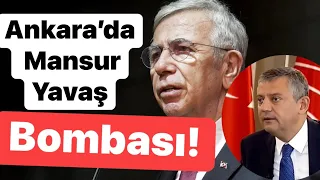 Ankara’da Mansur Yavaş- Özgür Özel bombası