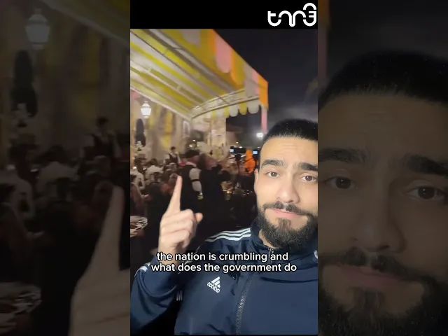 ⁣Trump parties as Millions of Americans lose food assistance