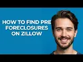 How to Find Pre Foreclosures on Zillow - GUIDE
