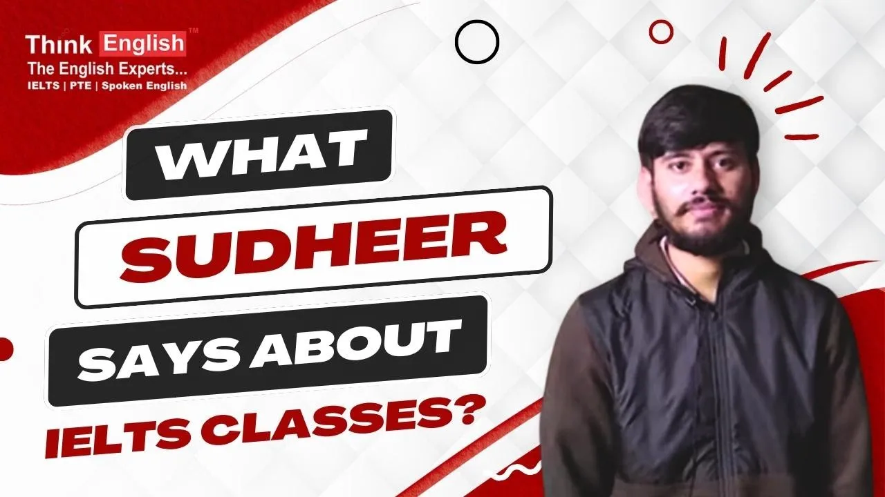 What Sudheer Says about IELTS Classes at ThinkEnglish