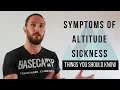 Altitude Sickness - Recognising the Symptoms