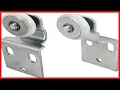 Prime Line N 7533 Sliding Closet Door Roller Kit 34 inch Wheel Diameter