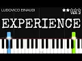 Download Lagu Ludovico Einaudi - Experience | EASY Piano Tutorial