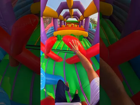 We Climbed the Giant Inflatables at Jumbo Jump