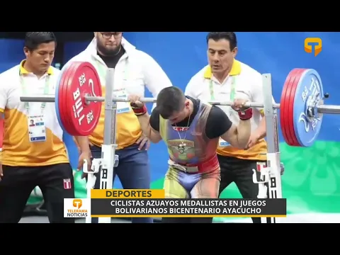 Ciclistas azuayos medallistas en juegos Bolivarianos Bicentenario Ayacucho