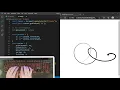 ASMR Programming - Satisfying Curly Cursor using JavaScript