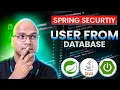 Spring Security Verify User from Database