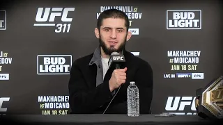 Islam Makhachev Post-Fight Press Conference | UFC 311
