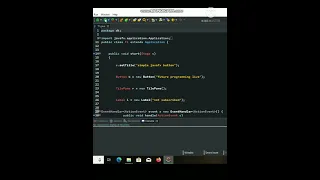 javafx button created program