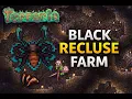 Terraria Simple Black Recluse Farm How To Get Spiders Fangs In Hardmode Summoners Guide