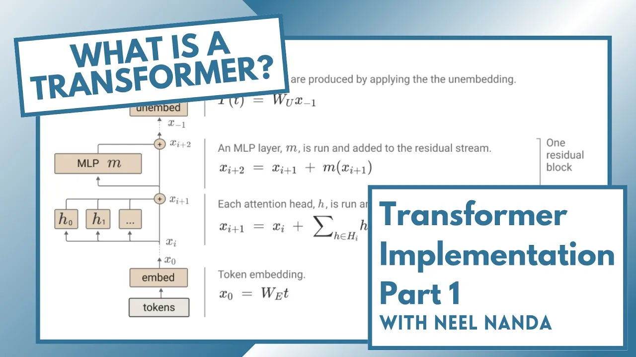 What is a Transformer? (Transformer Walkthrough Part 1/2)