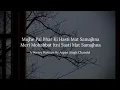 Lagu Meri Mohabbat Itni Sasti Mat Samajhna❤️ | I Can Live Without You ❤️‍🩹 (I Hope You Know) | Arpan