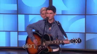 david thibault elvis blue christmas ellen degeneres