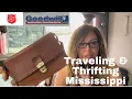 Traveling Thrifting to Mississippi Come thrift with me