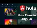 Hulu clone in Angular TMDB API Angular Clones