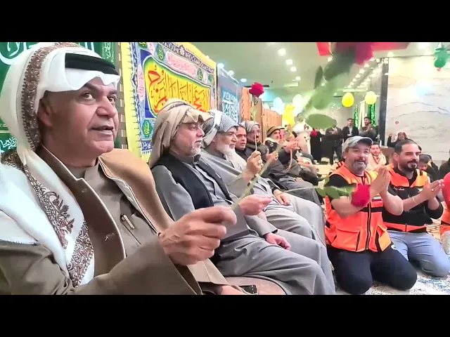 ⁣حملة فدك رحلة الزيارة الشعبانية 1445هـ 2024م  الرادود خضر عباس احتفال مولد صاحب الزمان عج