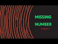 MISSING NUMBER CSES PROBLEM SET SOLUTION PROBLEM 2