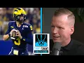 NFL Draft 2024 QB rankings J J McCarthy Michigan Chris Simms Unbuttoned NFL on NBC