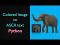 Convert picture to Text File - Python code