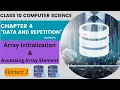 Array Initialization Chapter 4 in 10th Class Computer Science New Book Lecture 2