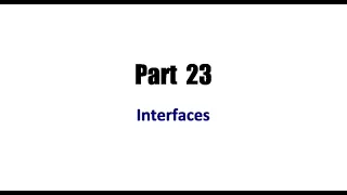 Learn Java Tutorial for Beginners Part 23 Interfaces Interface in Java Interface Explanation