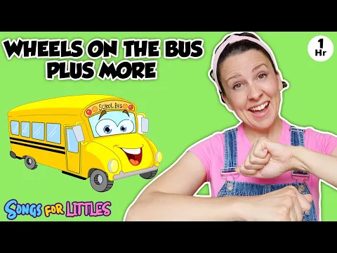 Download MP3 Wheels On The Bus + More Nursery Rhymes \u0026 Kids Songs - Educational Videos for Kids \u0026 Toddlers