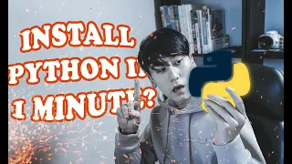 Install Python in 1 minute Learn Python Programming