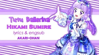 Download [LYRICS \u0026 ENGSUB] Tutu・Ballerina (Sumire solo) - Aikatsu! MP3