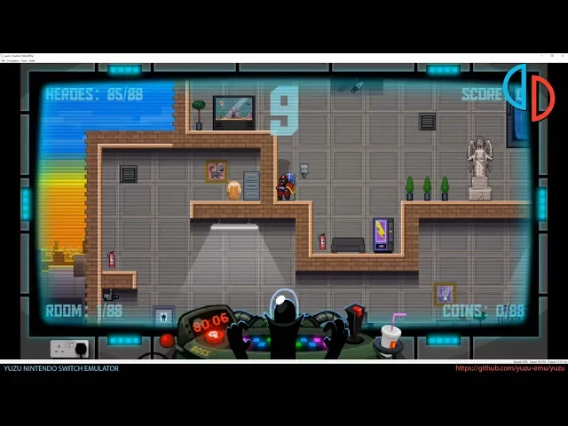 Yuzu Nintendo Switch Emulator - 88 Heroes: 98 Heroes Edition Ingame (Canary eef9838 + WIP)