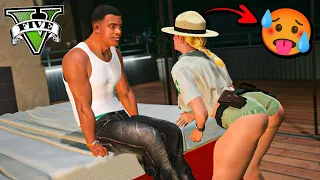 GTA 5 Chica de la POLICIA Hizo ESTO 🥵🔥 con Franklin! 2026