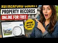 How to search Rutherford County property records online for free