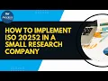 Download Lagu Hoe ISO 20252 te implementeren in een klein onderzoeksbedrijf