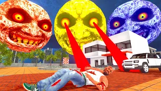🌚 Scary Moon Captures Franklin's Brother - INDIAN BIKES DRIVING 3D