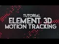 How to Motion track with Element 3D