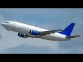 Download Lagu The Majestic Sound of CFM56 Engine as Airwork's Boeing 737 Classic Lands and Takes off at Auckland