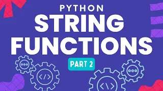 String Function in Python Part 2