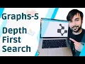 Graph Data Structure Part 5 Depth First Search and Traversal DFS
