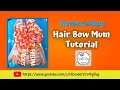 FULL Hair Bow Mum tutorial