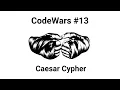 CodeWars Encoding and Decoding Caesar Cypher - Solving using JavaScript