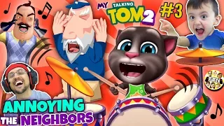 Download MY TALKING TOM 2 Annoys the Neighbors! (FGTEEV Boys) MP3