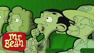 Mr Bean يذهب إلى السينما تجميع الرسوم المتحركة المضحكة للأطفال WildBrain أطفال 