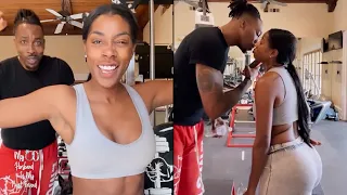 Big Backs Dwight Howard Wife Amy Luciani Go On Lunch Date After Workout